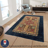 19304-Chobi Ziegler Hand-Knotted/Handmade Afghan Rug/Carpet Tribal/Nomadic Authentic/ Size: 7'7" x 5'9"