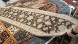 19340-Chobi Ziegler Handmade/Hand-knotted Afghan Rug/Carpet Tribal/Nomadic Authentic/ Size: 16'0" x 2'6"