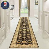 19340-Chobi Ziegler Handmade/Hand-knotted Afghan Rug/Carpet Tribal/Nomadic Authentic/ Size: 16'0" x 2'6"