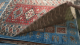 19366-Royal Shirvan Handmade/Hand-knotted Afghan Rug/Carpet Tribal/Nomadic Authentic/ Size: 6'5" x 4'9"