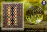 19367-Royal Shirvan Handmade/Hand-knotted Afghan Rug/Carpet Tribal/Nomadic Authentic/ Size: 6'5" x 5'2"