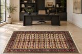 19369 Persian rug staged in office