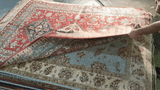 19380-Royal Shirvan Handmade/Hand-knotted Afghan Rug/Carpet Tribal/Nomadic Authentic/ Size: 6'7" x 4'9"