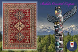 19380-Royal Shirvan Handmade/Hand-knotted Afghan Rug/Carpet Tribal/Nomadic Authentic/ Size: 6'7" x 4'9"