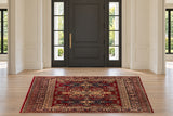 19392 Persian rug staged in entrance