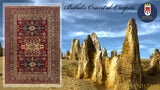 19392-Royal Shirvan Handmade/Hand-knotted Afghan Rug/Carpet Tribal/Nomadic Authentic/ Size: 7'2" x 4'10"