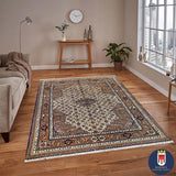 19414-Tabriz Hand-Knotted/Handmade Persian Rug/Carpet Traditional Authentic/ Size: 5'10" x 3'7"