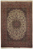 19415-Isfahan Seirafian Hand-Knotted/Handmade Persian Rug/Carpet Tribal/Nomadic Authentic/ Size: 7'11" x 5'5"