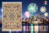 19417-Isfahan Hand-Knotted/Handmade Persian Rug/Carpet Traditional Authentic/ Size: 7'5" x 4'9"