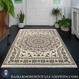 19418-Isfahan Hand-Knotted/Handmade Persian Rug/Carpet Traditional Authentic/ Size: 6'10''x 4'4'