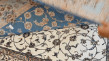 19419-Isfahan Hand-Knotted/Handmade Persian Rug/Carpet Traditional Authentic/ Size: 7'5''x 4'8''