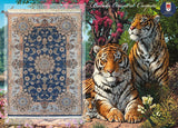 19419-Isfahan Hand-Knotted/Handmade Persian Rug/Carpet Traditional Authentic/ Size: 7'5''x 4'8''