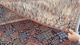 19423-Tehran Antique 1880 Hand-Knotted/Handmade Persian Rug/Carpet Traditional Authentic/ Size: 7'0"x 4'10"