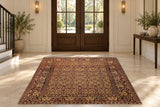 19424 Persian rug staged in entrance