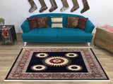 19581-Royal Moud  Handmade/Hand-Knotted Persian Rug/Traditional Carpet Authentic/ Size: 7'0" x 6'7"