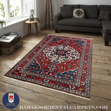 19771- Bakhtiar Hand-Knotted/Handmade Persian Rug/Carpet Traditional Authentic/ Size: 6'9" x 5'0"