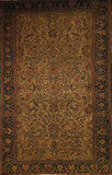 17839-Tabriz Antiqe 1890-1920 Hand-Knotted/Handmade Persian Rug/Carpet Traditional Authentic Size: 6'6" x 4'2"/ 198cm x 127cm