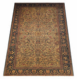17839-Tabriz Antiqe 1890-1920 Hand-Knotted/Handmade Persian Rug/Carpet Traditional Authentic Size: 6'6" x 4'2"/ 198cm x 127cm