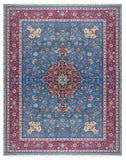 27134- Antique Tabriz Persian Hand-knotted Carpet Authentic/Traditional Carpet/Rug/Size: 11'0" x 8'4"/335cm x 254cm