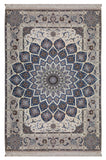 26716- Isfahan Persian Hand-Knotted Authentic/Traditional Carpet/Rug/ Size: 8'0'' x 5'3''/244cm x 163cm
