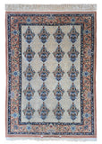 27130- Isfahan Persian Hand-Knotted Authentic/Traditional Carpet/Rug/ Size: 5'3" x 3'5"/160cm x 104cm
