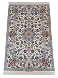 19417-Isfahan Hand-Knotted/Handmade Persian Rug/Carpet Traditional Authentic/ Size: 7'5" x 4'9"