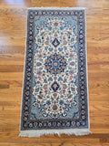 27137-Ilam Hand-Knotted/Handmade Persian Rug/Carpet Traditional/Authentic/ Size: 4'7" x 2'4"/140cm x 71cm