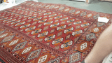 20512-Turkmen Hand-Knotted/Handmade Persian Rug/Carpet Traditional/Authentic/ Size: 6'6" x 4'4"