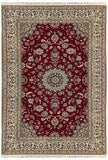 20565-Nain Hand-Knotted/Handmade  Persian Rug/Carpet Traditional Authentic/ Size: 8'0" x 5'0"/ 244cm x 153cm
