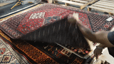 20572-Yalameh Hand-Knotted/Handmade Persian Rug/Carpet Tribal/Nomadic Authentic/ Size: 6'4" x 5'0"