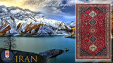 20580 - Yalameh Hand-Knotted/Handmade Persian Rug/Carpet Tribal/Nomadic Authentic/Size: 8'4" x 5'0"