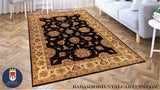 20630 -Chobi Ziegler Hand-knotted/Handmade Afghan Rug/Carpet Traditional Authentic/ Size: 5'10" x 4'4"