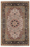 20881-Tabriz Hand-Knotted Semi-Antique(Circa 1980-1995)/Handmade Persian Rug/Carpet Traditional Authentic/ Size: 9'8" x 6'3"