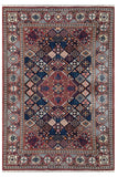 20921-Kashan Hand-Knotted/Handmade Persian Rug/Carpet Traditional Authentic/ Size: 6'9" x 4'6"/ 206cm x 137cm