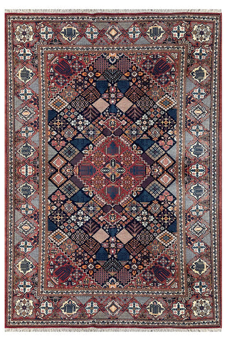 20921-Kashan Hand-Knotted/Handmade Persian Rug/Carpet Traditional Authentic/ Size: 6'9" x 4'6"/ 206cm x 137cm