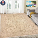 20970- Royal Chobi Ziegler Hand-knotted/Handmade Afghan Rug/Carpet Traditional Authentic/ Size: 11'6" x 8'10"