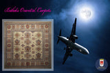 21566-Kazak Hand-Knotted/Handmade Afghan Rug/Carpet Tribal/Nomadic Authentic/Size: 6'6" x 6'4"