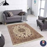 21662 - Tabriz Hand-knotted/Handmade Persian Rug/Carpet Traditional Authentic/Size: 7'0" x 5'0"