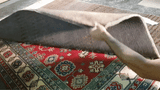 21736-Chobi Ziegler Hand-Knotted/Handmade Afghan Rug/Carpet Modern Authentic/Size: 6'5" x 5'0"