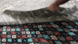 21742-Royal Chobi Ziegler Hand-Knotted/Handmade Afghan Rug/Carpet Modern Authentic/Size: 11'9" x 9'2"