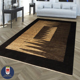 21752-Chobi Ziegler Hand-Knotted/Handmade Afghan Rug/Carpet Modern Authentic/Size: 6'9" x 5'1"