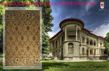 21763 - Chobi Ziegler Hand-Knotted/Handmade Afghan Rug/Carpet Modern Authentic/Size: 9'8" x 8'2"