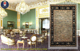 21774 - Chobi Ziegler Hand-Knotted/Handmade Afghan Rug/Carpet Modern Authentic/Size: 6'9" x 4'9"