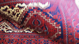 21914-Royal Khal Mohammad Hand-Knotted/Handmade Afghan Rug/Carpet Tribal/Nomadic Authentic/Size 9'8" x 2'8"