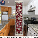 22056 - Nain Hand-Knotted/Handmade Persian Rug/Carpet Traditional Authentic/Size: 10'0" x 2'7"
