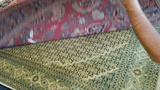 22103b-Antique Kashan(1930)/ Hand-Knotted/Handmade Persian Rug/Carpet Traditional/Authentic/Size: 6'10" x 4'4"