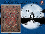 22103b-Antique Kashan(1930)/ Hand-Knotted/Handmade Persian Rug/Carpet Traditional/Authentic/Size: 6'10" x 4'4"