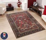 22103b-Antique Kashan(1930)/ Hand-Knotted/Handmade Persian Rug/Carpet Traditional/Authentic/Size: 6'10" x 4'4"
