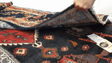 22148 - Hamadan Handmade/Hand-Knotted Persian Rug/Traditional/Carpet Authentic/Size: 15'7" x 2'6"
