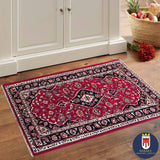 22245 - Kashan Handmade/Hand-Knotted Persian Rug/Traditional/Carpet Authentic/Size: 4'8" x 2'7"